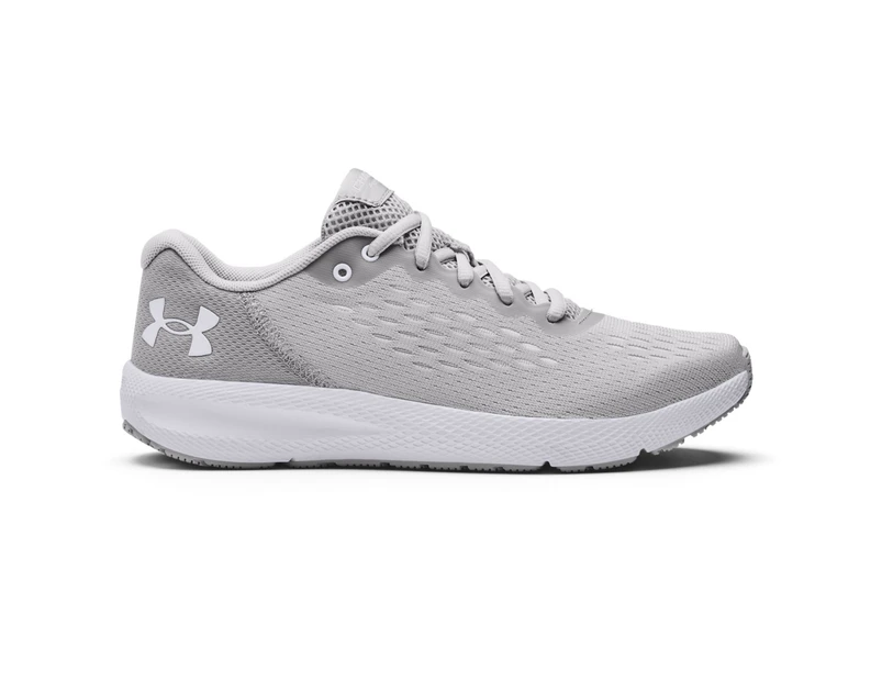 Under Armour Womens Charged Pursuit 2 SE Athletic Trainers - Gray White