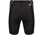 Dare 2b Mens Bold Quick Drying Light Coolmax Cycling Shorts - Black/White