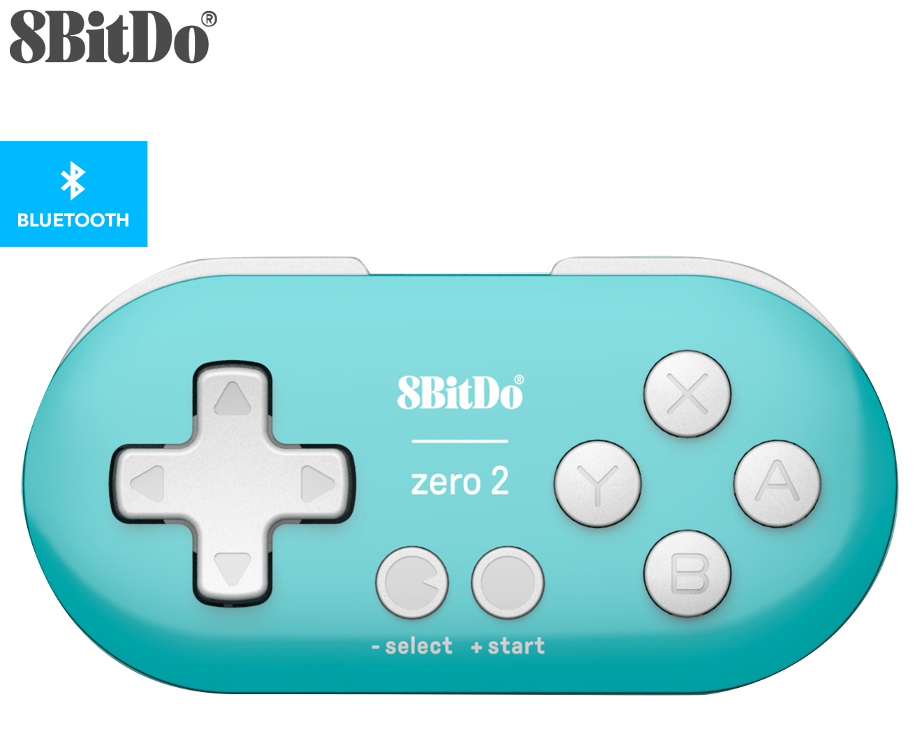 vrijwilliger onderwijzen Belang 8BitDo Zero 2 Bluetooth Game Pad / Controller - Turquoise | Catch.com.au