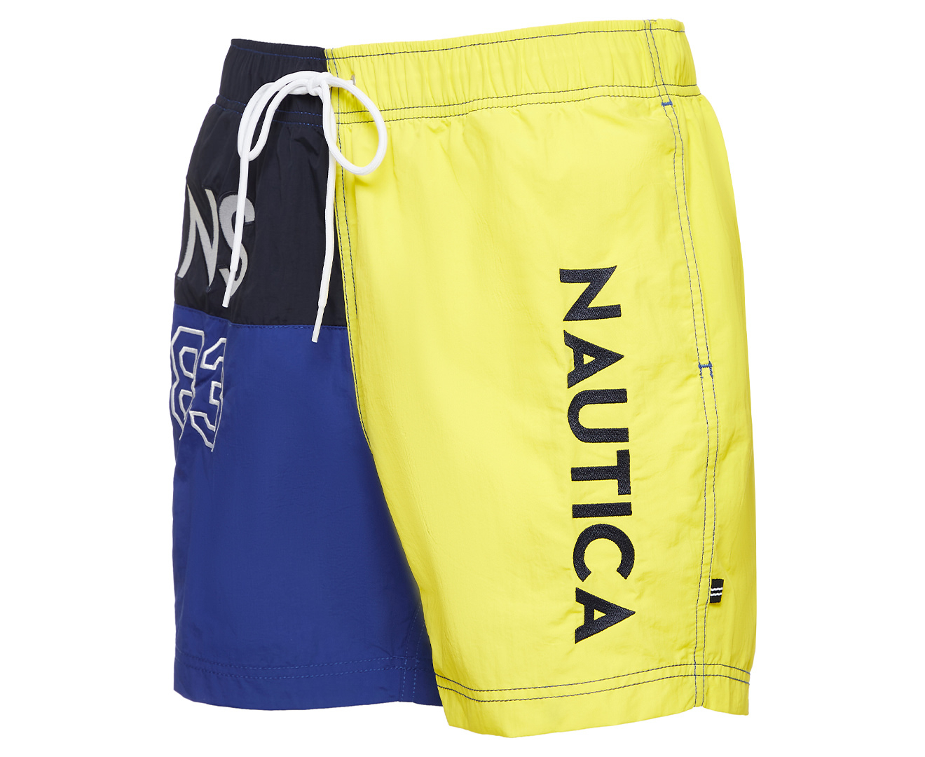 Yellow nautica clearance swim trunks