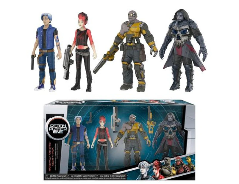 Ready Player One Action Figure 4 Pk