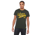 Superdry Men's Collegiate Graphic Tee / T-Shirt / Tshirt - Enamel Green