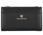 Madison Lexi Bifold Wallet - Black