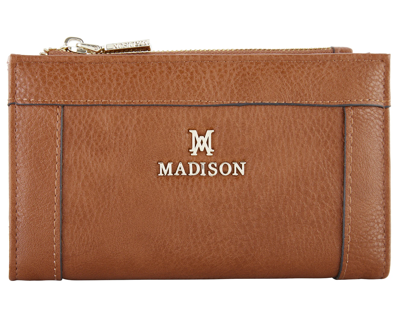 Madison Lexi Bifold Wallet - Dark Tan