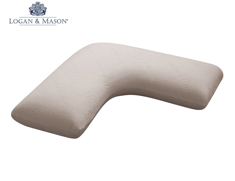 Logan & Mason V-Shape Memory Foam Pillow