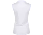 Regatta Great Outdoors Womens Tima Sleeveless Polo Vest (White) - RG1936