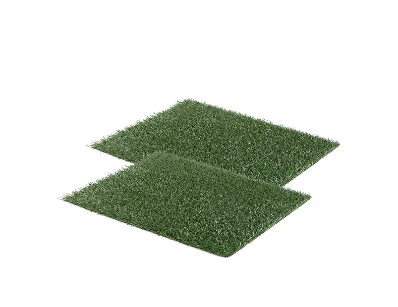 Paw Mate 2 Grass Mat 58.5cm x 46cm for Pet Dog Potty Tray Training Toilet