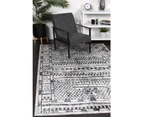 Wind Tribal Charcoal Rug