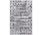 Wind Tribal Charcoal Rug