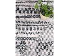 Wind Tribal Charcoal Rug