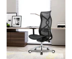 Full Mesh Ergonomic Office Chair Black Mesh High Back Headrest