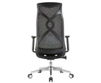 Full Mesh Ergonomic Office Chair Black Mesh High Back Headrest