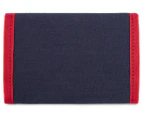 Tommy Hilfiger TJM Explorer Trifold Wallet - Navy Blue/Red