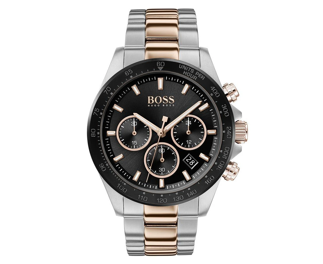 Hugo Boss Men\'s Stainless Champion - Two-Tone 1513819 Watch Steel Chrono