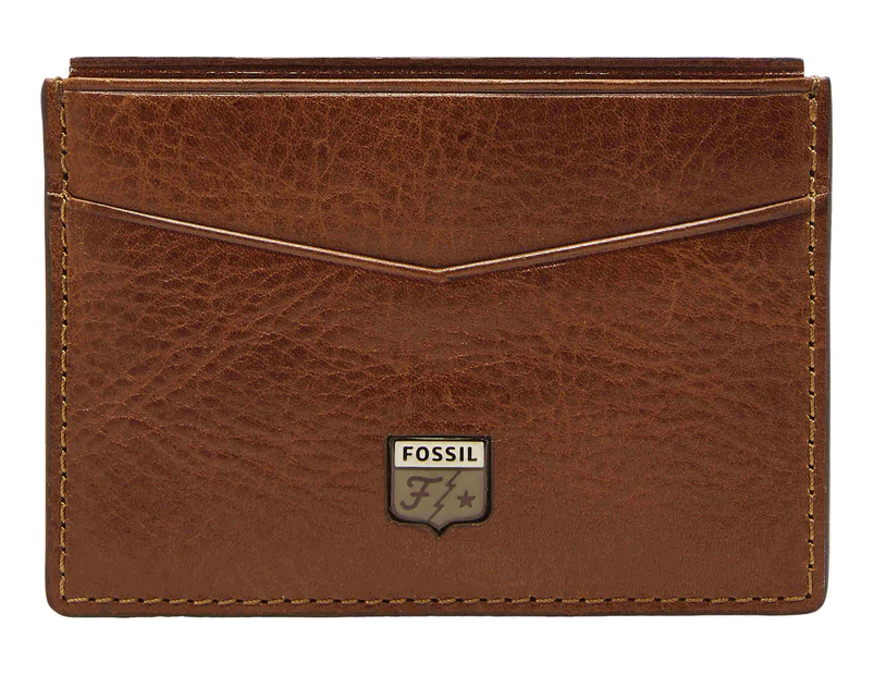 Fossil Jesse Card Case - Cognac
