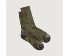Kathmandu MerinoLINK Wool Soft Travel Light Men Women Socks - Cushioning  Unisex  Hiking Socks - Sage Green