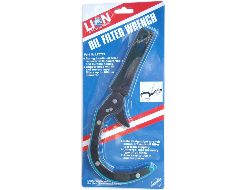 Lion Spring Handle Oil Filter Remover Wrench