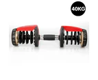 1x Powertrain Adjustable Home Gym Handle for 40kg Dumbbell only