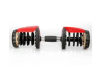 1x Powertrain Adjustable Home Gym Handle for 40kg Dumbbell only