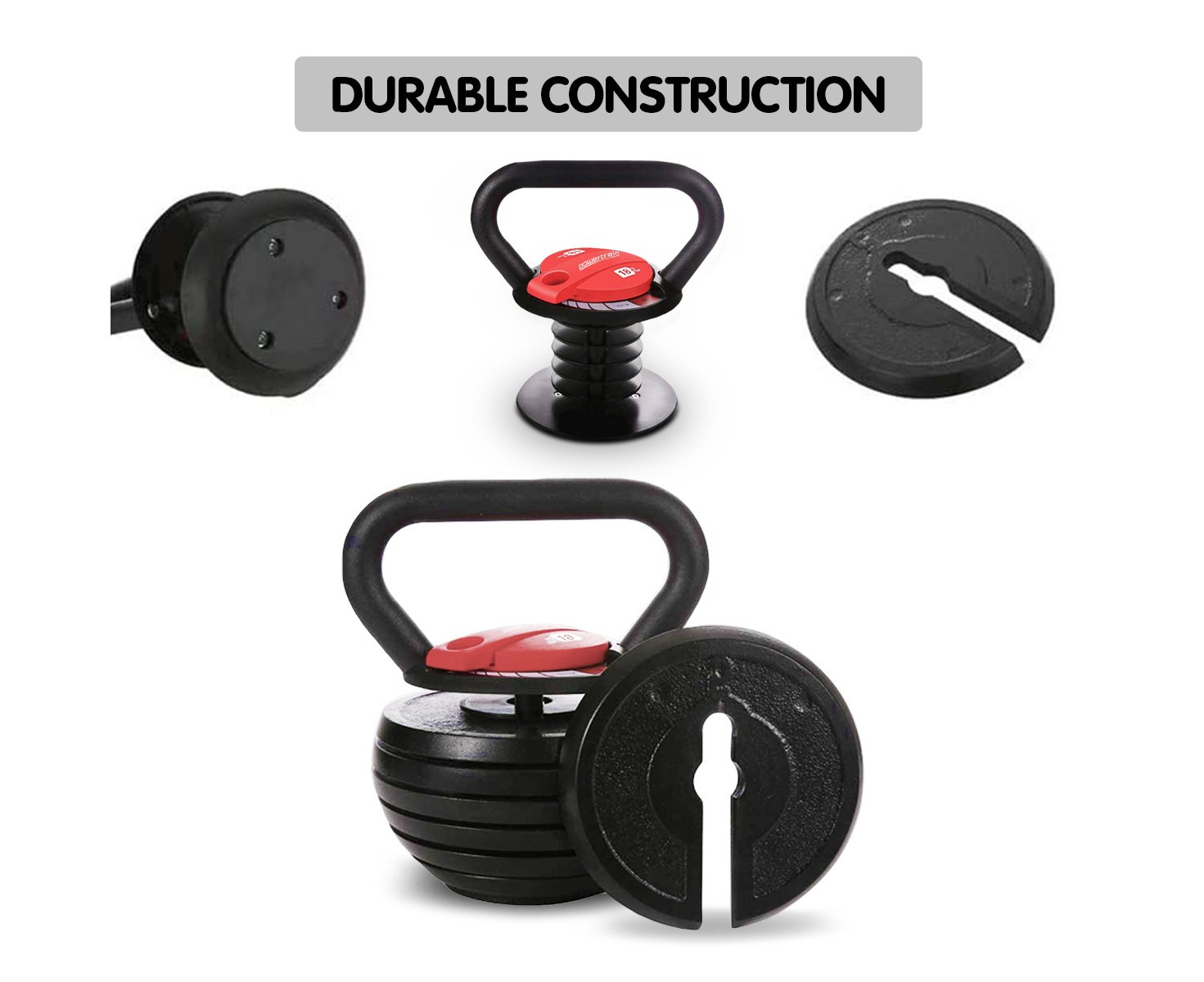 Fortis adjustable online kettlebell