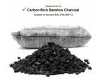 NOVBJECT 5 x 200g Air Purifying Bags Activated Bamboo Charcoal Bags for Home, Car, Shoes