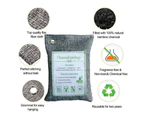 NOVBJECT 5 x 200g Air Purifying Bags Activated Bamboo Charcoal Bags for Home, Car, Shoes