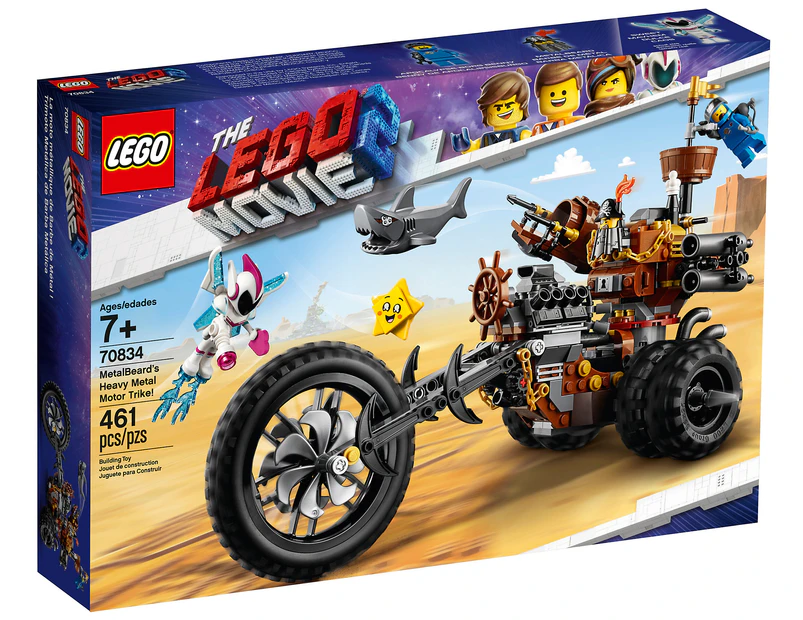 LEGO 70834 MetalBeard's Heavy Metal Motor Trike! - THE LEGO MOVIE 2