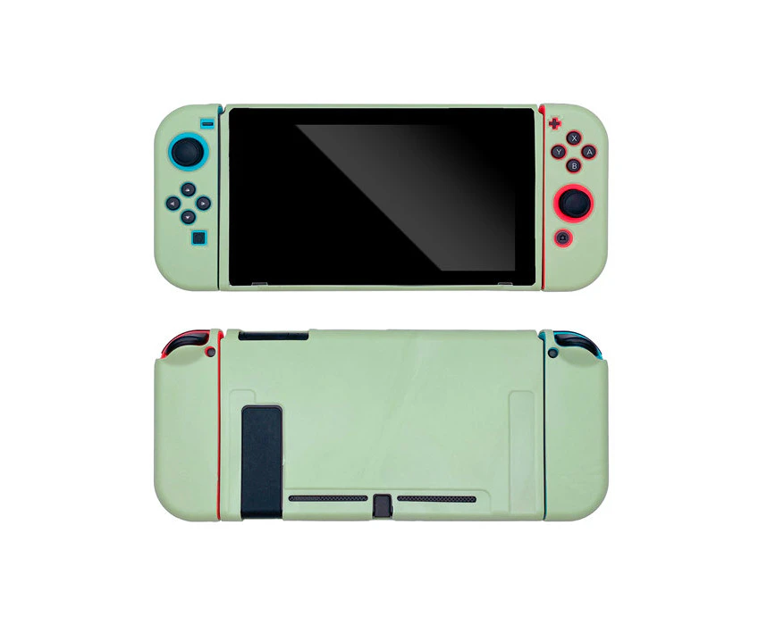 Ymall Switch Case Console NS Joycon Handheld Controller Separable Protector Soft TPU Cover for nintendo switch - Green