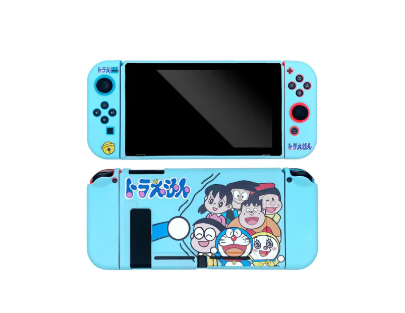 Ymall Soft Doraemon TPU Switch Case Console NS Joycon Handheld Controller Separable Protector Cover for nintendo switch - H10