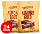 2 x 12pk Whittaker's Milk Chocolate Mini Bars Almond Gold 180g