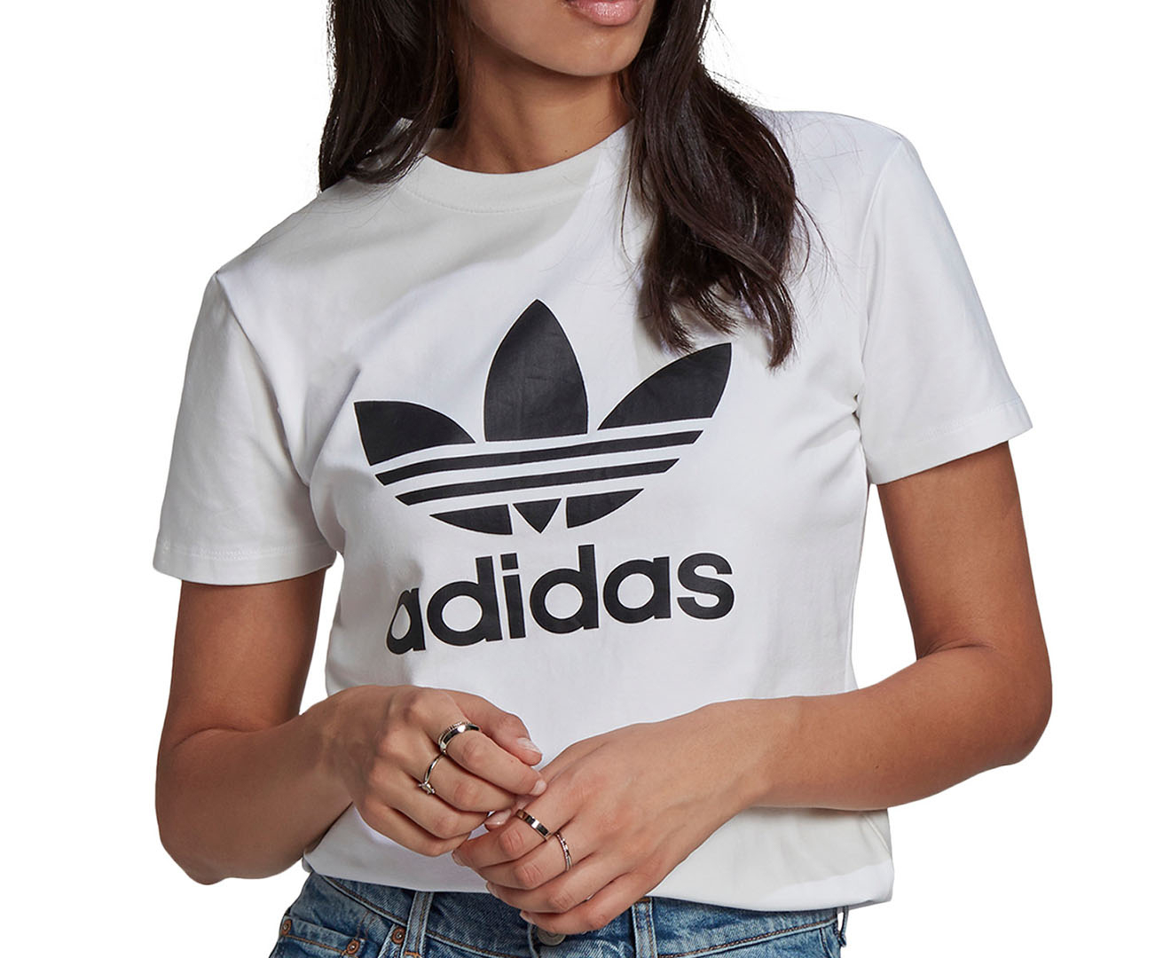Adidas Originals Women's Adicolor Classics Trefoil Tee / T-Shirt ...