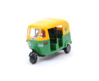 Centy Toys CNG Pull Back Auto Rickshaw (Green-Yellow )