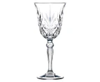 Set of 6 RCR Cristalleria 210mL Melodia White Wine Glasses
