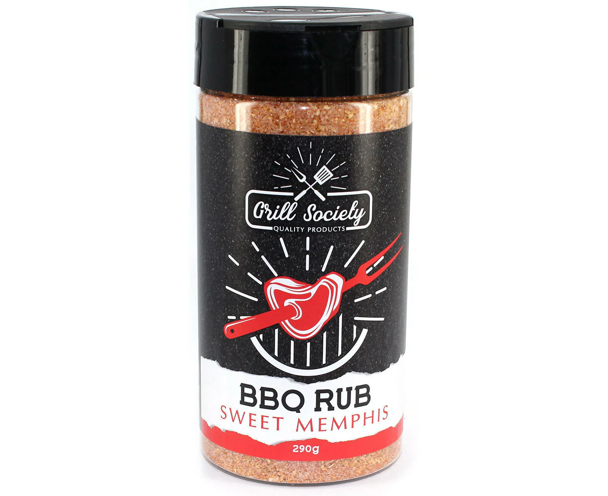 Grill Society 290g BBQ Rub Sweet Memphis Meat/Pork/Beef Seasoning Herb Spice