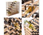 La Bella Timber Wine Rack 72 Bottle Storage Cellar Organiser