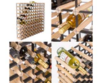 La Bella Timber Wine Rack 110 Bottle Storage Cellar Organiser