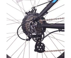 NCM Aspen Fat Electric Bike,E-Bike ,48V 13Ah 250W, E-MTB 624Wh Battery [Black 26] - Blue/Black