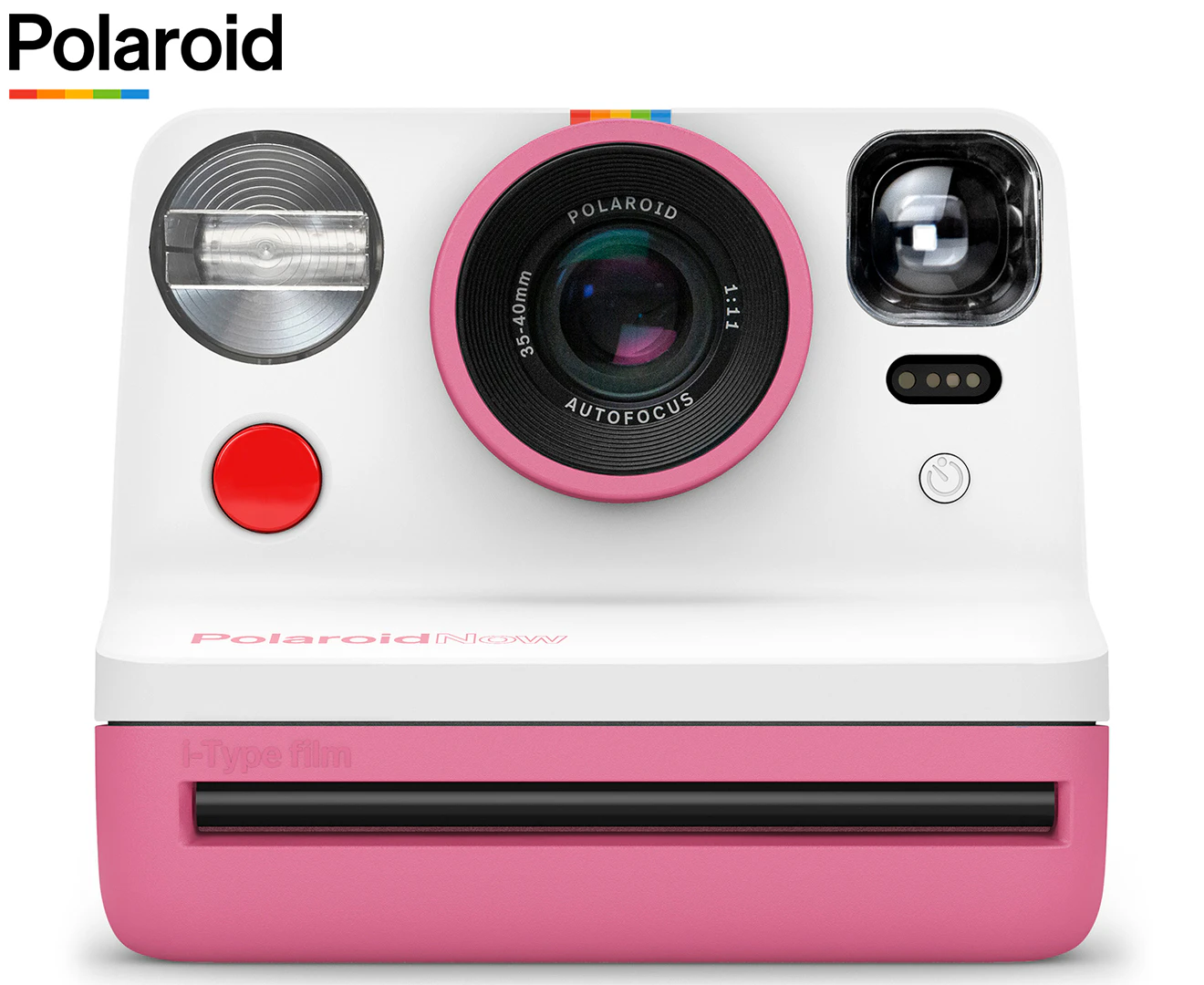 Polaroid Now i‑Type Instant Camera - Pink/White