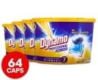 4 x 16pk Dynamo Professional 7-in-1 Laundry Detergent Dual Capsules 1