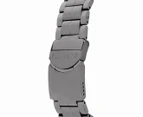 Swatch Men's 42mm Sistem Brushed Stainless Steel Watch - Gunmetal