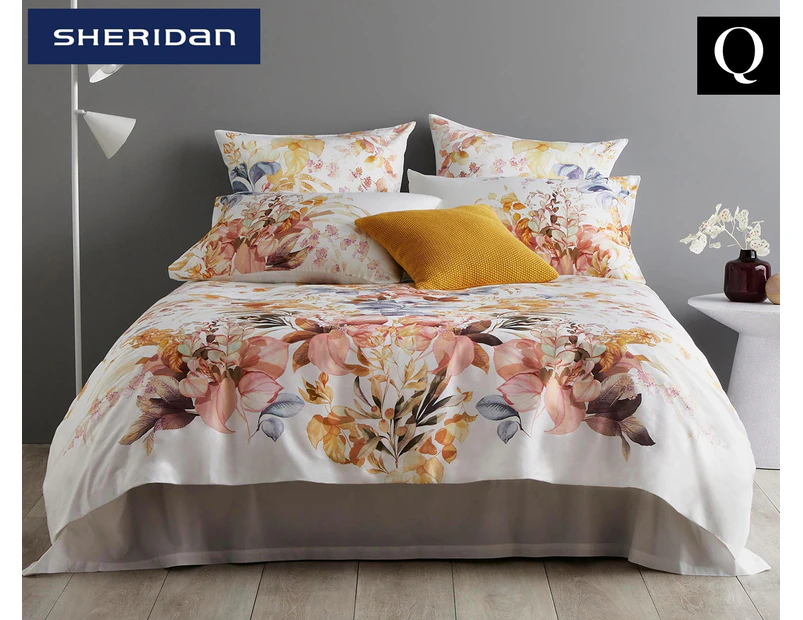 Sheridan Aveline Queen Bed Quilt Cover Set - Multi