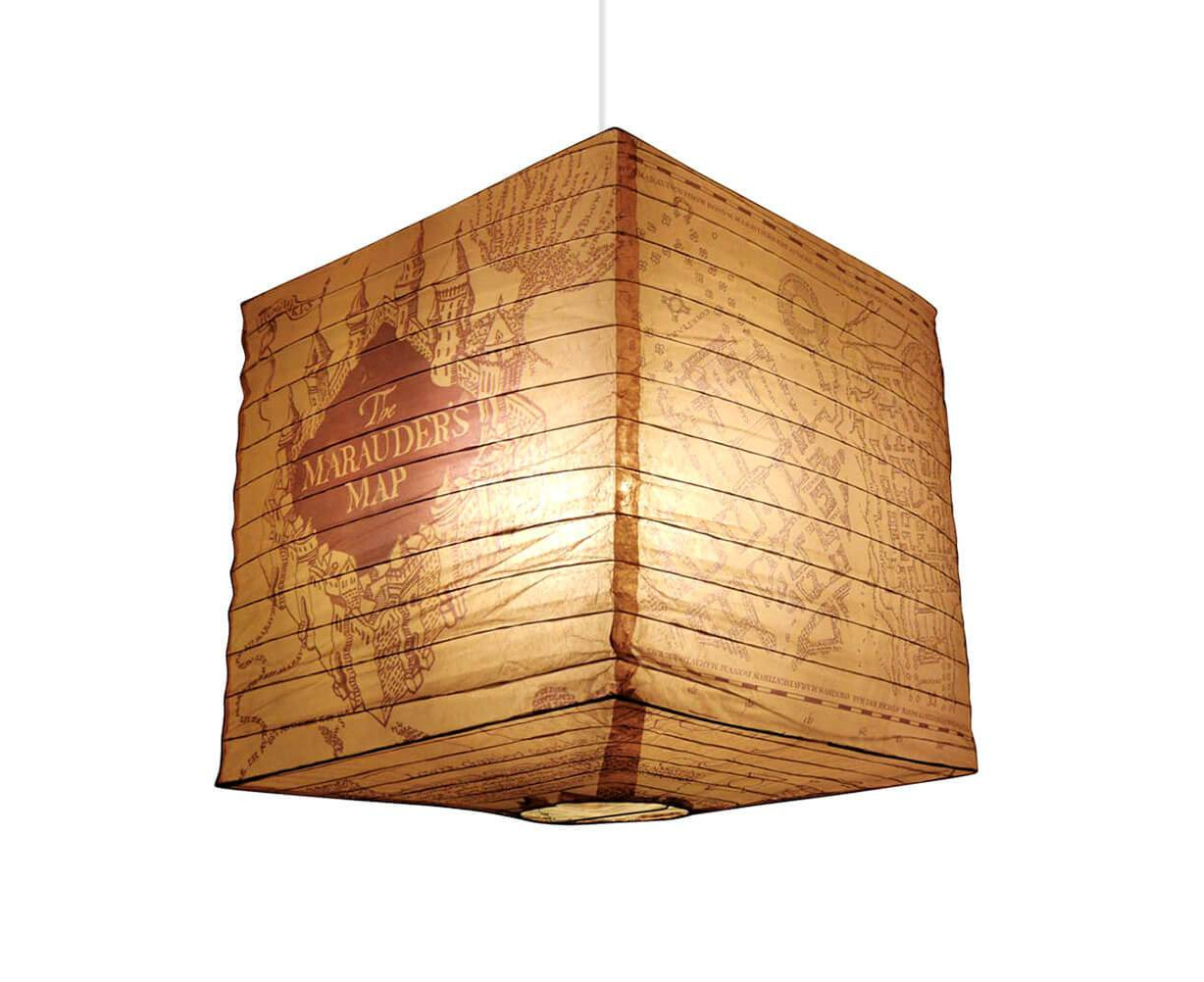 Rectangular paper store lamp shades