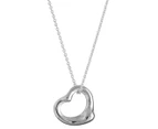 Tiffany & Co. Elsa Peretti Open Heart Pendant - Silver