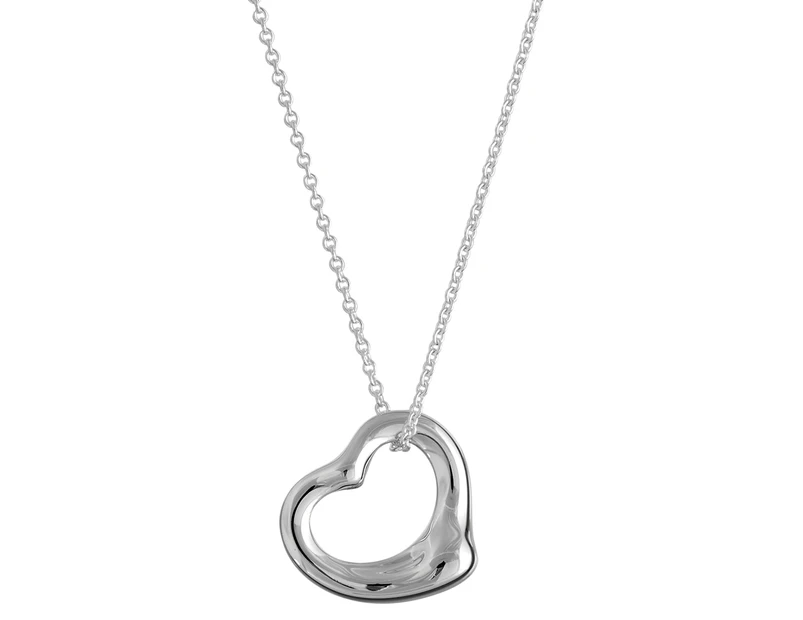Tiffany & Co. Elsa Peretti Open Heart Pendant - Silver