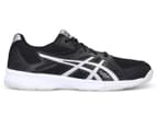 ASICS Men's Upcourt 3 Volleyball Shoes - Black/Pure Silver 1