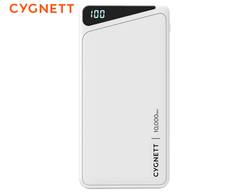 Cygnett ChargeUp Boost 2 10K Power Bank - White