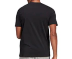 Adidas Men's Extrusion Motion Graphic Tee / T-Shirt / Tshirt - Black