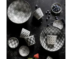 Noritake 5-Piece Komon Porcelain Bowl Set - Black/White