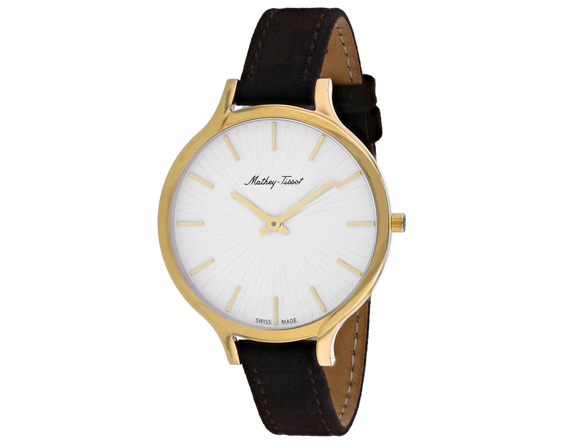 Mathey Tissot Women's Classic White Dial Watch - D865PYI
