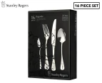 Stanley Rogers 16-Piece Baguette Cutlery Set - Silver